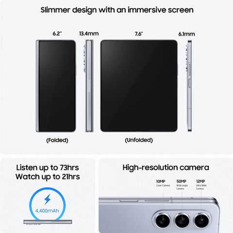 Samsung Galaxy Z Fold5 (512 GB Storage, 12 GB RAM) Online at Best