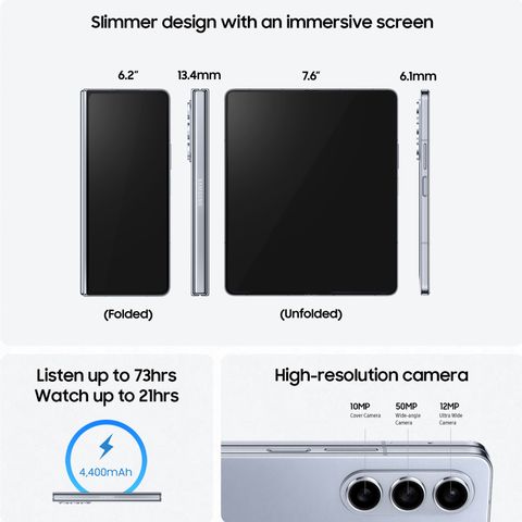 Samsung Galaxy Z Fold5 (256 GB Storage, 12 GB RAM) Online at Best