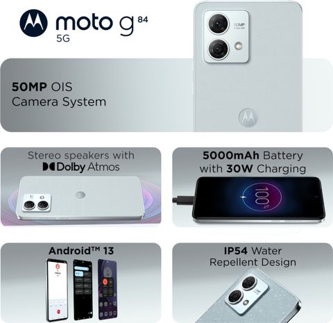 MOTOROLA g84 5G (256 GB Storage, 12 GB RAM) Online at Best Price