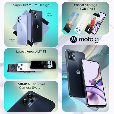 MOTOROLA g13 (128 GB Storage, 4 GB RAM) Online at Best Price On
