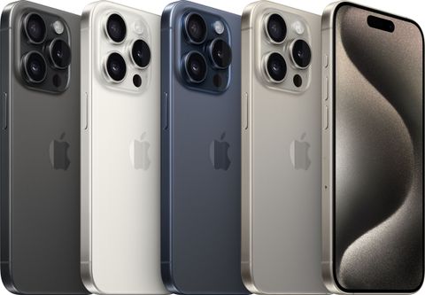 Apple iPhone 15 Pro (Natural Titanium, 256 GB)