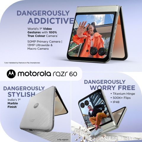 MOTOROLA Razr 60 (256 GB Storage, 8 GB RAM) Online at Best Price