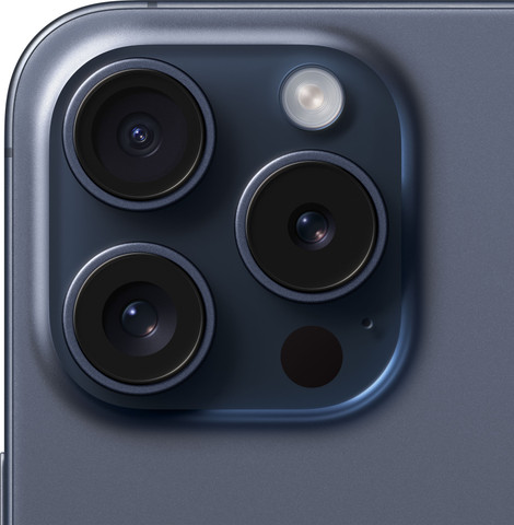 Apple iPhone 15 Pro (Blue Titanium, 128 GB)