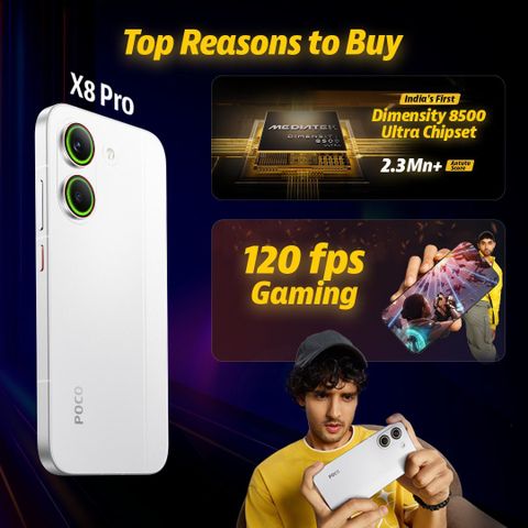 POCO X8 Pro (256 GB Storage, 8 GB RAM) Online at Best Price On