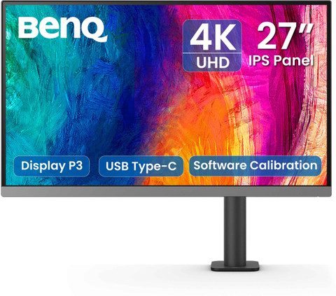 BenQ PD2706UA 68.58 cm (27 inch) 4K Ultra HD LED Backlit IPS Panel