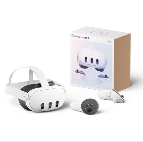 META Quest 3 VR Headset (128) GB Motion Controller - META