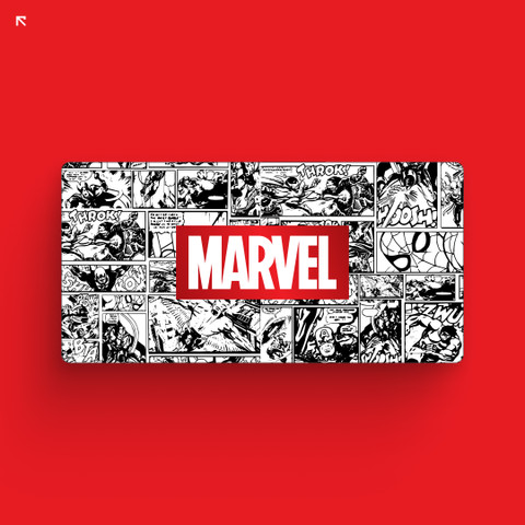 Rikony Marvel Gaming Mouse Pad 23x11