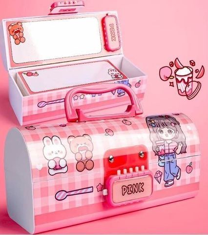 すかBOX Flipkart.com | Zoniex Suitcase Type Girl Design Password Pencil