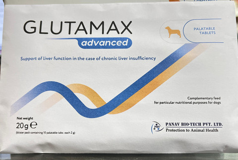 Candioli GLUTAMAX Advanced Liver Support palatable Tablets for Dogs Pet Health Supplements Price in India