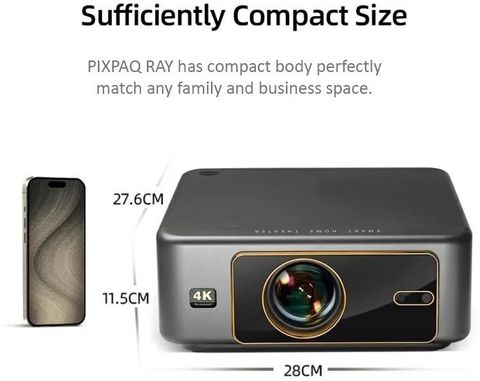 pixpaq RAY (20000 lm) Portable Projector Price in India - Buy