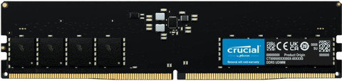 Crucial 4800MHz CL40 CT32G48C40U5 DDR5 32 GB (Dual Channel) PC