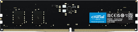 Crucial CT 4800 DDR5 16 GB (Dual Channel) PC DRAM (CT16G48C40U5