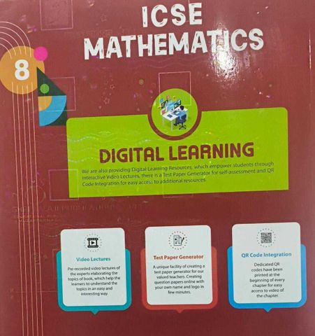 SHRI BALAJI ICSE MATHEMATICS BOOK - 8 ( New Edition ) 2026: Buy