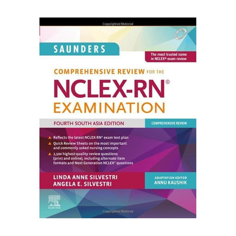 SAUNDERS Comprehensive Review For The NCLEX-RN Examination, 4th