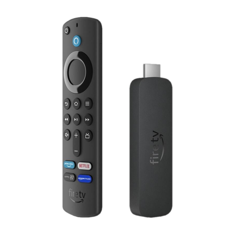 Firetv Stick 4K streaming device, supports Wi-Fi 6, HDR10+ Media