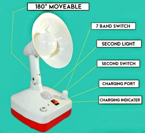 HOVEXS Study Lamp 5 hrs Lantern Emergency Light Price in India