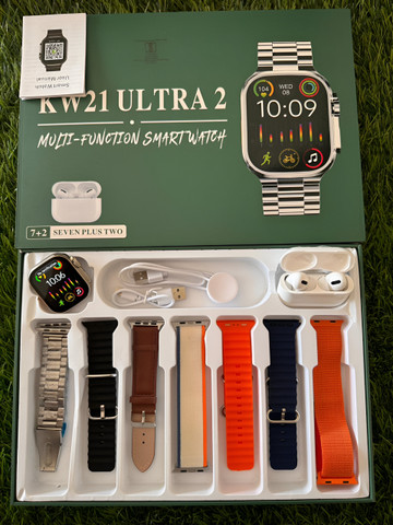 FALAKX 10 in 1 Combo Ultra Smartwatch + Airpods Pro with