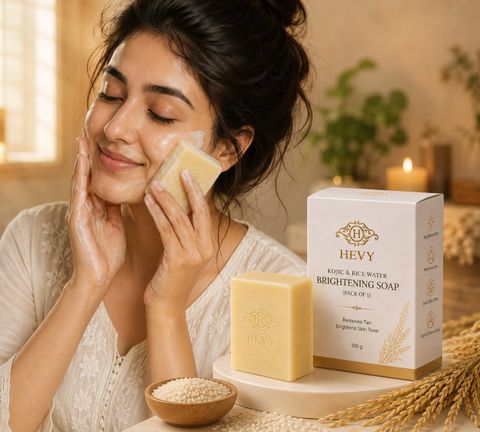 Hevy skin brightening luxury soap pack of 1