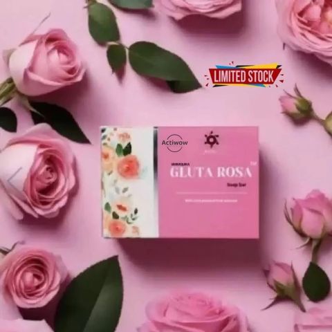 glutathione rose ACTIWOW Gluta Soap for Glowing, Radiant Skin with & Rose Extract 2Pcs Rition 5000mg Glutathione injection,