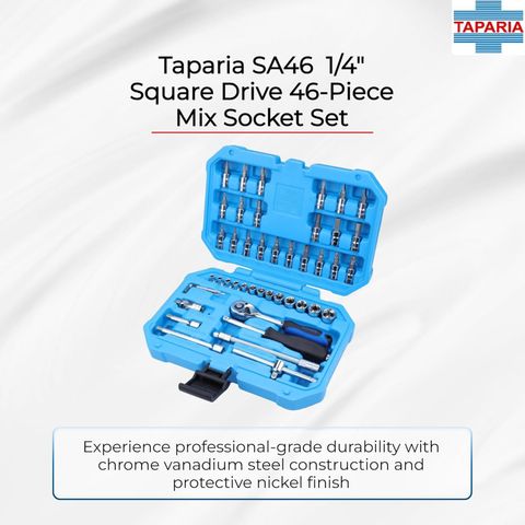 TAPARIA SA46 Socket Set Price in India - Buy TAPARIA SA46 Socket