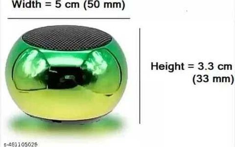 Buy TechElectro Mini Portable Wireless Speaker, Egg-Shaped Design