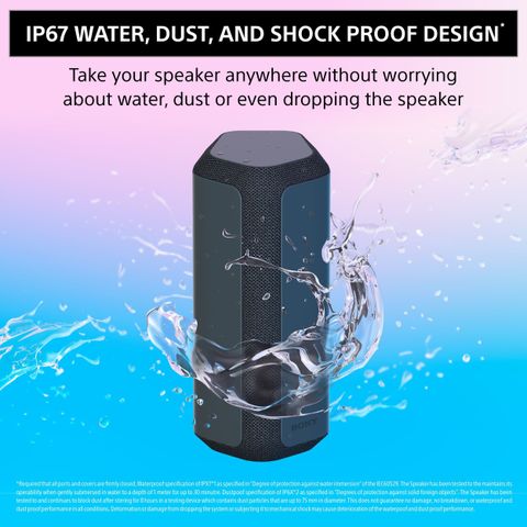 Buy SONY SRS-XE300 24Hr Playtime, IP67 Rating, Portable Bluetooth