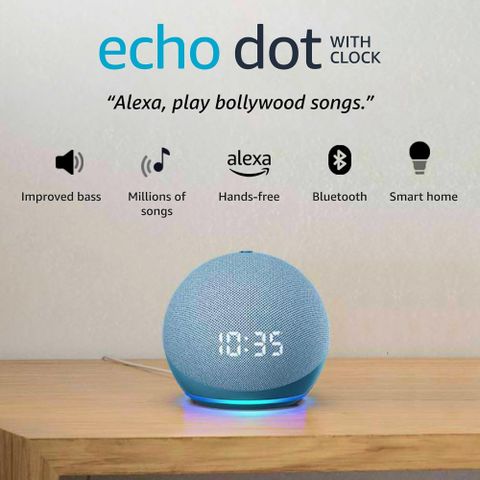 Buy Alexa Amazon Echo Dot 4th Gen with clock | LED display with
