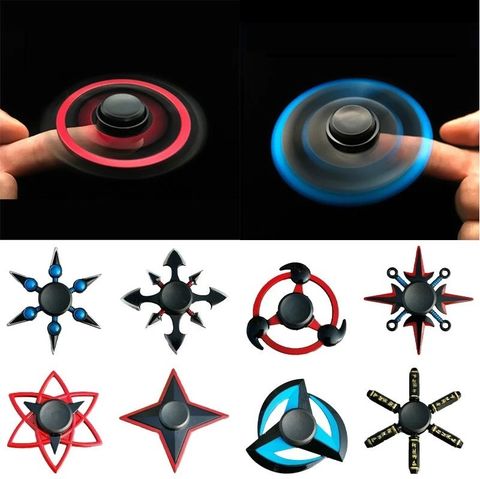CrazyBuy Naruto Shuriken Fingertip Spinner Antistress Toys Fidget