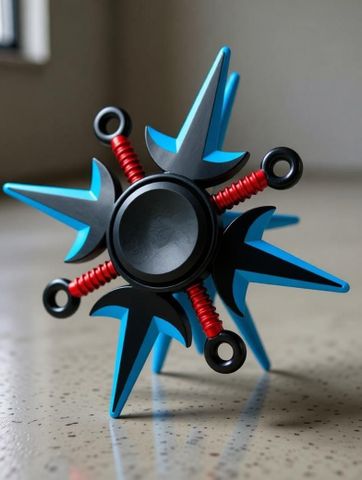 CrazyBuy Naruto Shuriken Fingertip Spinner Antistress Toys Fidget