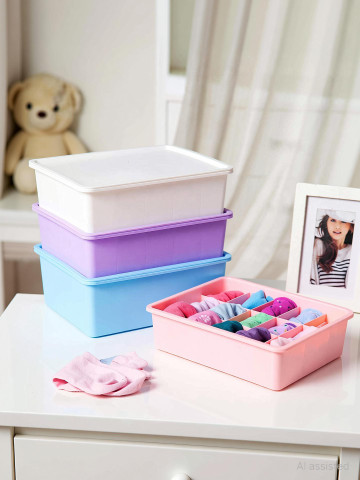 vepson 15 Grid Plastic Organiser Box Storage Box Price in India
