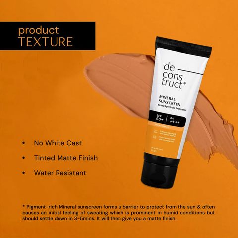 Deconstruct Tinted Mineral Sunscreen SPF 55+ PA++++ 50g - Image 6