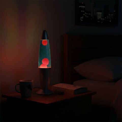 KARP 13 Inch- (Rocket shape) Lava Lamp | Plug-In | Night Light for