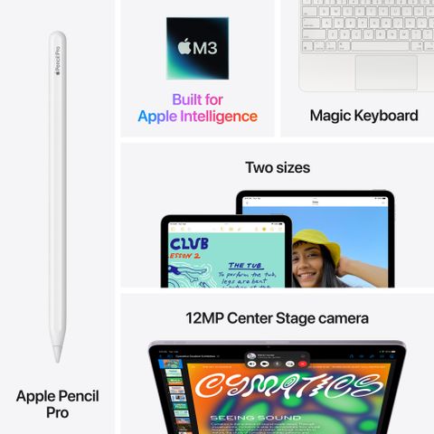 Apple 2025 iPad Air (M3) 128 GB ROM 11.0 inch with Wi-Fi Only