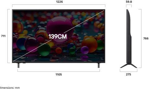 LG 55UA83006LA 139 cm (55 inch) Ultra HD (4K) LED Smart WebOS TV