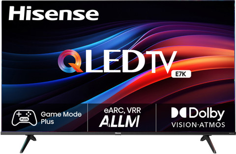 Hisense E7K 126 cm (50 inch) QLED Ultra HD (4K) Smart VIDAA TV