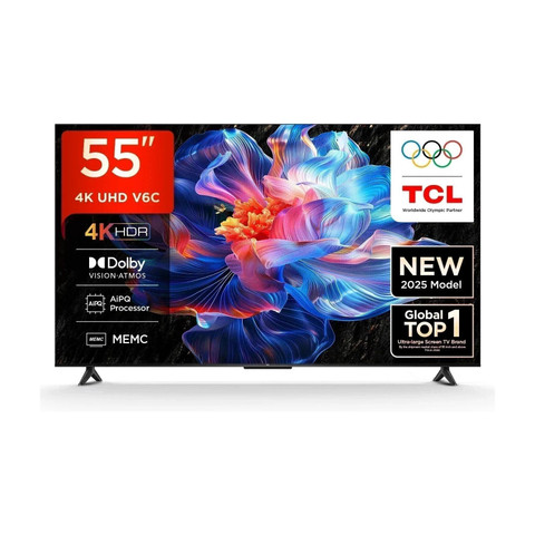 TCL 138 cm (55 inch) Ultra HD (4K) LED Smart Google TV with MEMC