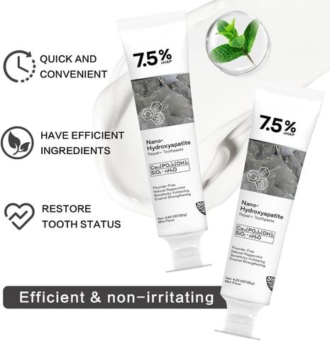 nureva Hydroxyapatite Toothpaste for Enamel Care, 100g - Image 4