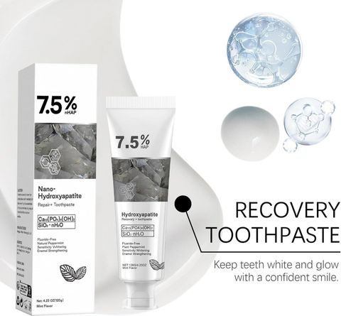 nureva Hydroxyapatite Toothpaste for Enamel Care, 100g - Image 5