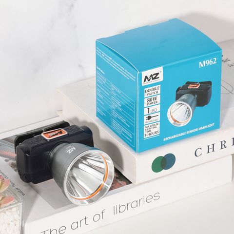 MZ M962 (Rechargeable LED Headlamp) 80W Zoomable Lense 8 Hours