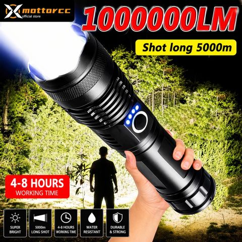 Aubade M983 Metal Led Light Long Range 1000 Meter|1 Km High Power