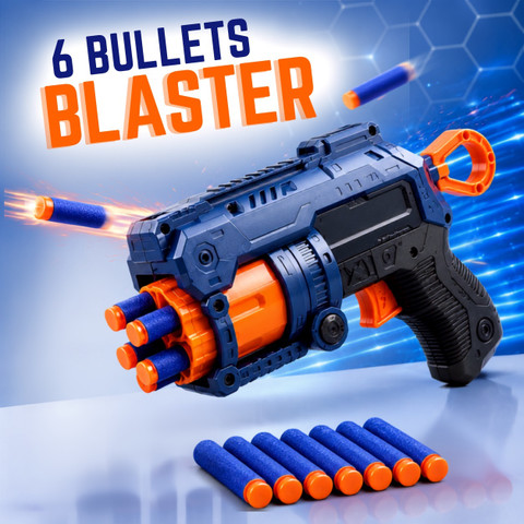 Buddynjoy Manual Soft Bullet Gun Easy to Play , Long Shooting