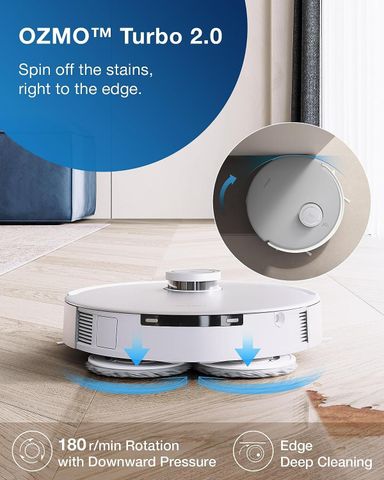 ECOVACS T20 Omni Flagship, Most Powerful Suction Ever 6000 Pa, All