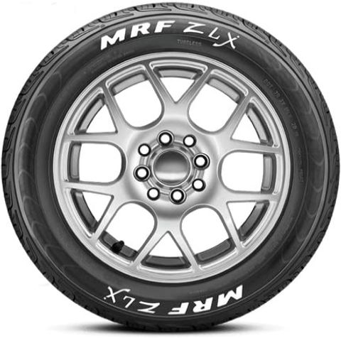 MRF 165/70R14 ZLX 81T TUBE LESS TYRE 4 Wheeler Tyre Price in India