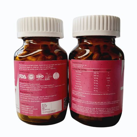 vitamin c with glutathione and l cysteine meni L-Glutathione L-Cysteine capsules C, E, B3 & Resveratrol Price in India VEDAMAXX L- Glutathione Reduced