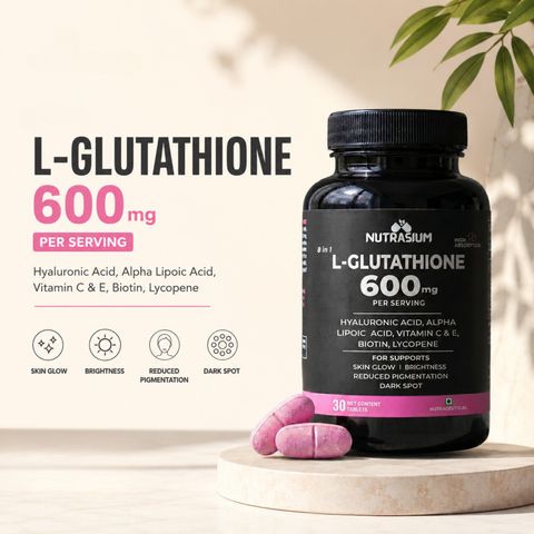 best glutathione pills for skin whitening in usa NUTRASIUM L-Glutathione 600 mg with hyaluronic acid and glow Price India and horses.