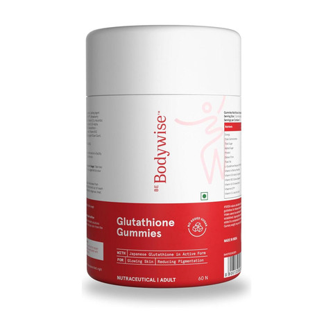 glutathione gummy Be Bodywise Gummies for Glowing, Radiant Skin | 500mg Glutathione per serving Price in India - Buy Be Bodywise Glutathione Gummies for Glowing, Radiant Skin Peptide Science