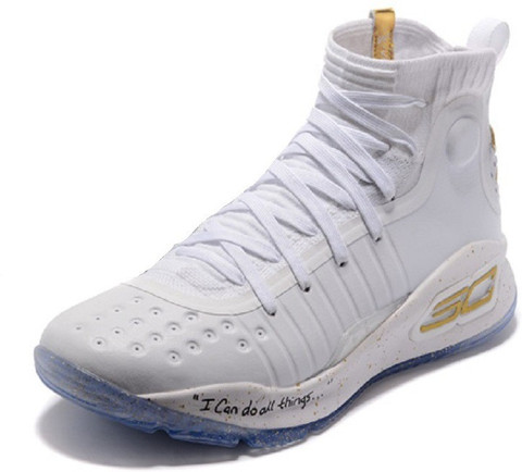UnderArmour UA Curry 4 White Motorsport Shoes For Men - Buy