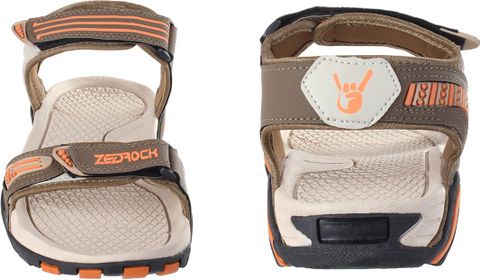 Zedrock Men Sandals - Buy Brown Color Zedrock Men Sandals Online