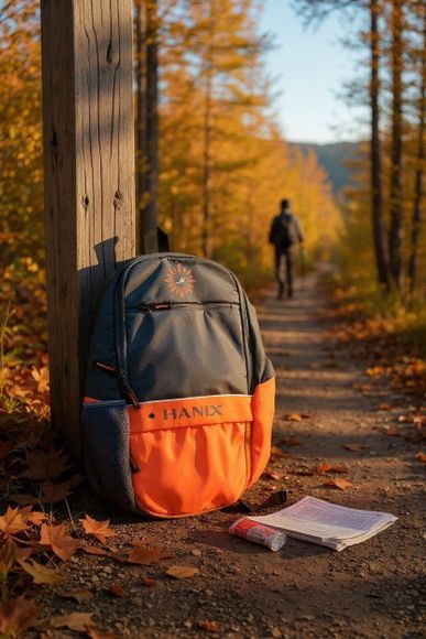 HANIX Unisex Hustle Lite Backpack with Shoe Compartment 23 L