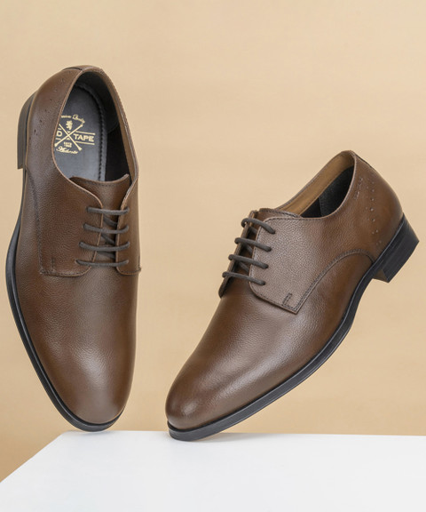 red tape brown dress shoes Genuine Leather Formal for Men | Soft Cushioned Insole Derby For Men - Buy RED TAPE Genuine Leather Formal Dress Shoes for Men Bloom Brightly Floral Bubble MetaUpdate Style:BCH025 tan color red tape formal shoes